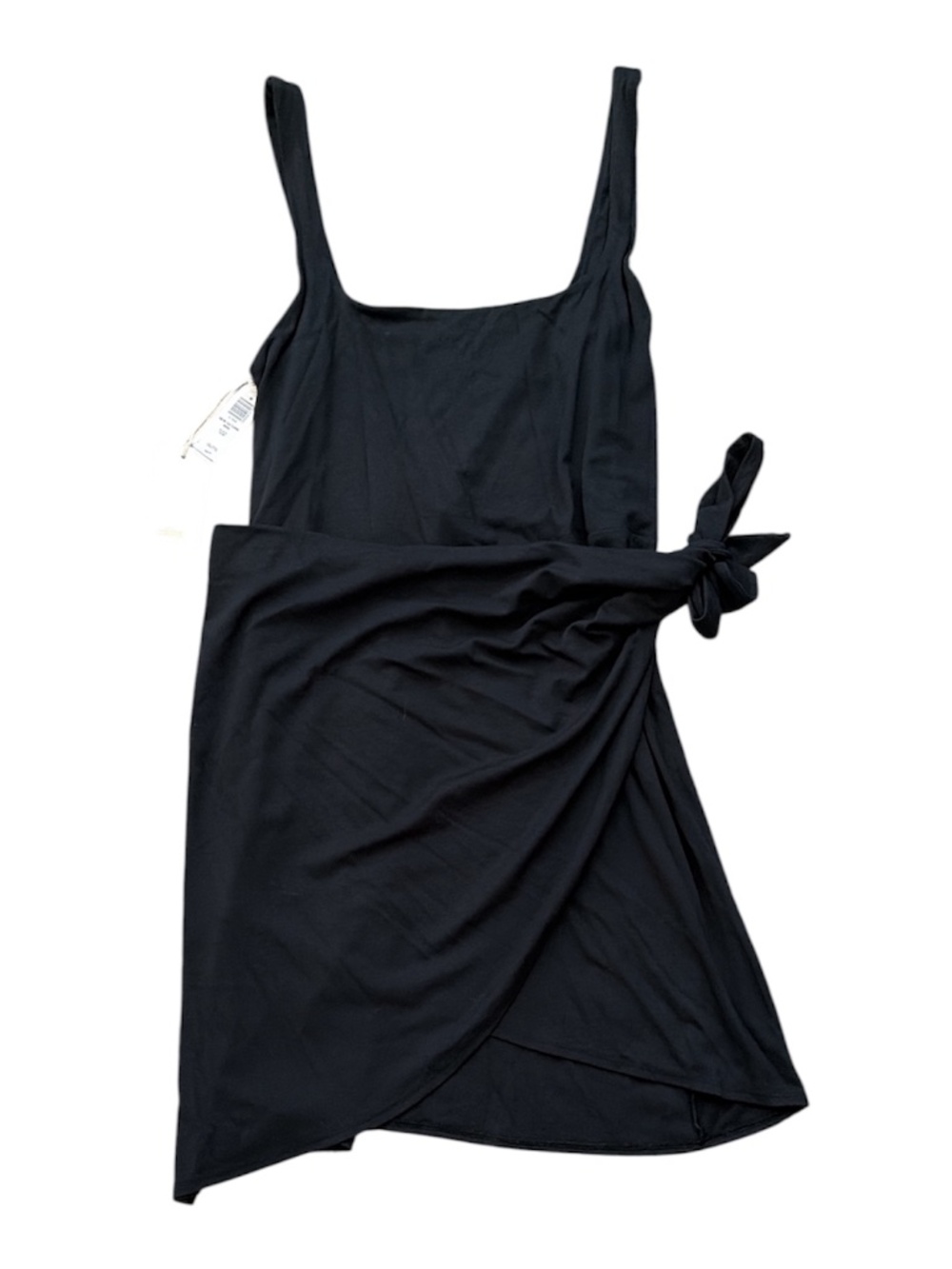NWT Wilfred (Aritzia) Saturn black mini wrap dress